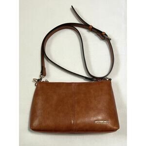 Womens Westbronco Crossbody Purse Shopping Handbag Adjustable Strap Chestnut EUC